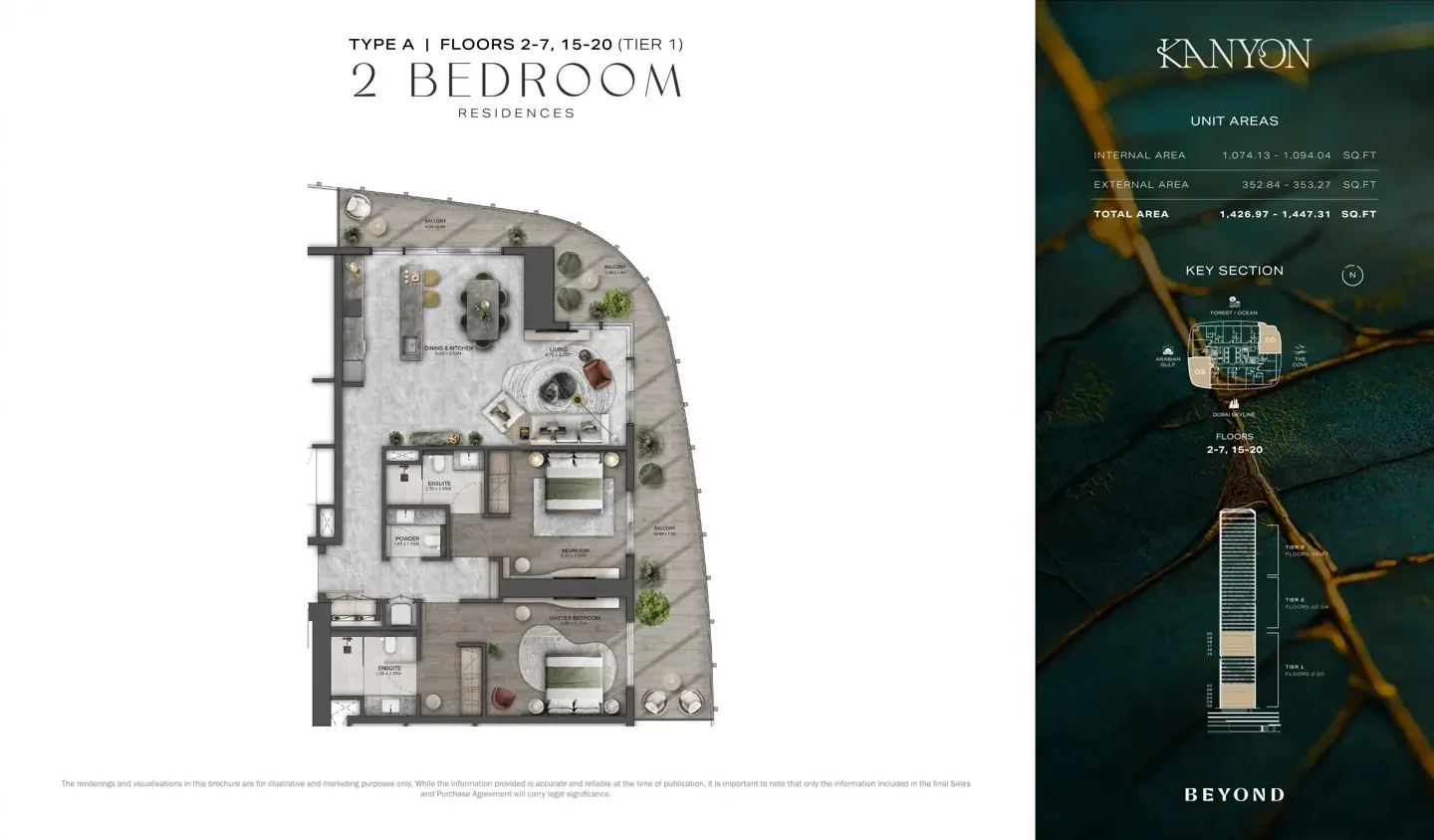 2 Bedroom Type A